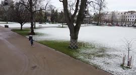 Snowfall hits large parts of the West Country