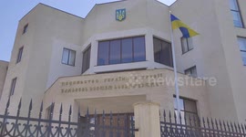 Action in support of Ukranians in Tbilisi, Georgia