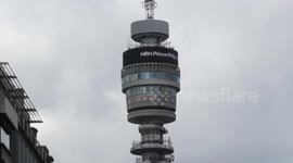 BT Towers Tribute To Prince Philip