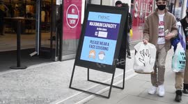 Shoppers Return To Oxford Street