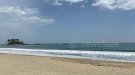 Calm wave at EAST SEA in South Korea