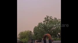 Australia: Northerly Winds Whip Up Dust Storms In South Australia
