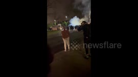 US: Protesters Clash With Police After Fatal Police Shooting In Brooklyn Center, MN 3