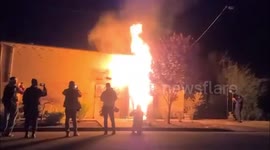 Portland police building set on fire during Daunte Wright protest
