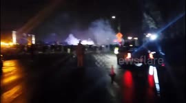US: Protest Against Deadly Police Shooting Of Daunte Wright For Third Night In Minnesota