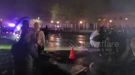 US: Protest Against Deadly Police Shooting Of Daunte Wright For Third Night In Minnesota 2