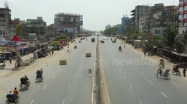 Dhaka, Bangladesh during the lockdown