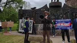 State Capitol, Austin Texas Asian Lives Asian Lives Matter Rally April 3 2021 Letting American aware of Asian Americans Progress