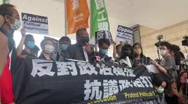 Lee Cheuk Yan’s speech before entering the court for sentence