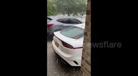 US: Intense Hail Storm Hammers Parts Of Texas