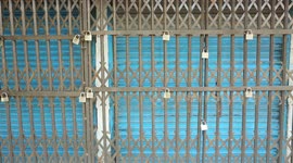 Shops during lockdown in Dhaka, Bangladesh
