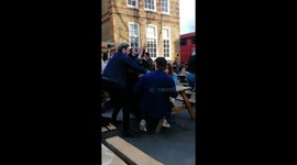 Beer garden fun