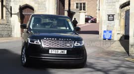 Archbishop Of Canterbury Justin Welby departs Prince Philip's funeral