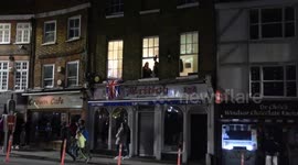 People Party In Windsor On The Day Of Prince Philip's Funeral