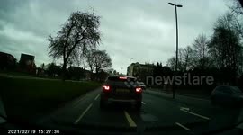 Hermes driver was in rush