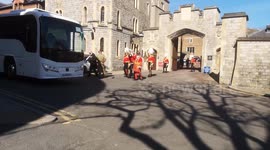 A Beefeater Who Attended The Funeral Of Prince Philip Returns To His Coach