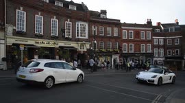 The Queue For McDonalds After Prince Philips Funeral