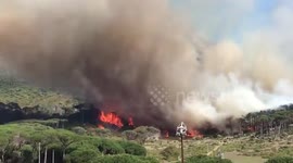 Mountain fire erupts in Cape Town, forces evacuation at nearby campus
