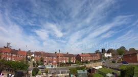 Day to night time lapse from a Leeds village faster version