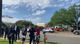 North Austin Shooting manhunt in progress for shooter.