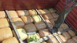 Officials seize 1 tonne of cannabis from lorry in southern India