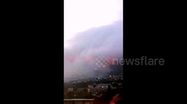 South Africa: Table Mountain Fire In Cape Town 2