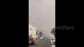South Africa: Smoke From Table Mountain Fire Fills Cape Town Sky