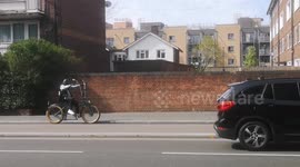 Man Rides Pimped Out Bike On Stratford
