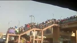 India: People Rush To Bus Terminals Ahead Of Six-Day Lockdown In Delhi