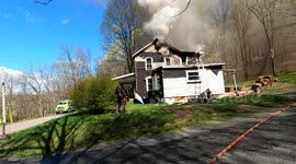 #5 Essentials of Fire Fighting Structural Burn Class, Catawissa, Pa 20210418