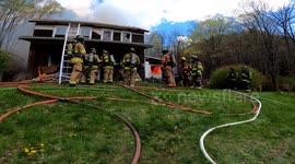 #8 Essentials of Fire Fighting Structural Burn Class, Catawissa, Pa 20210418