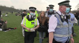 Arrest made at '420' cannabis celebration in London's Hyde Park
