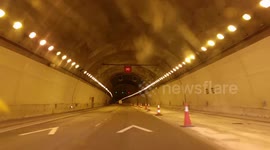 Mesmerizing passage in motion and there is light at the end of the tunnel_II