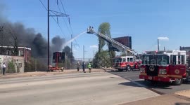 A Swath of Fires in North Philadelphia Shut Down Shut Down Broad Street Ahead of Rush Hour