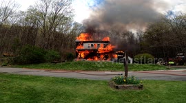 Final Burn Essentials of Fire Fighting Structural Burn Class, Catawissa, Pa 20210418