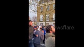 UK: Fans Celebrate After Chelsea Confirms Super League Withdrawal Intent 2