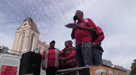South African trade union leader accuses former opposition leader of endorsing colonialism