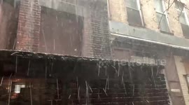 US: Pea-Sized Hail Storm Hits New York City 4