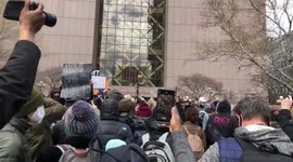 Crowds in Minneapolis celebrate as Derek Chauvin's guilty verdict is announced