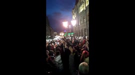 Russians hold pro-Navalny torchlight protests despite threat of arrest