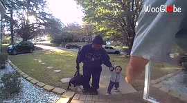 US toddler refuses to enter home after returning from sleepover at grandparents