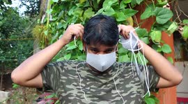 Earth Day: Indian activists invent biodegradable face masks embedded with seeds