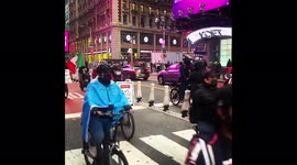 US: Hundreds Join March In Solidarity With Delivery Workers In Manhattan 3