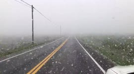 Upstate New York slammed with spring snowstorm