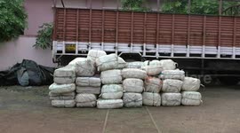 Police officials seize cannabis worth nearly $40,000 in southern India