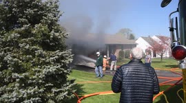 2nd Alarm Fatal Fire, Elysburg, Pa #1