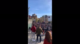 UK: Arsenal Fans Gather Demanding ‘Kroenke Out’ Outside Emirates Stadium In London 2