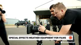 How films use special equipment to replicate weather on screen