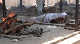 Crematoriums in Delhi struggle to keep up as COVID death toll rises