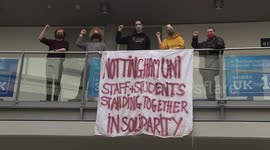 University of Nottingham students occupy campus building in protest over tuition and rent fees